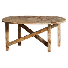 Mexican Designer, Coffee Table, Marble, Mexico, 1970s
