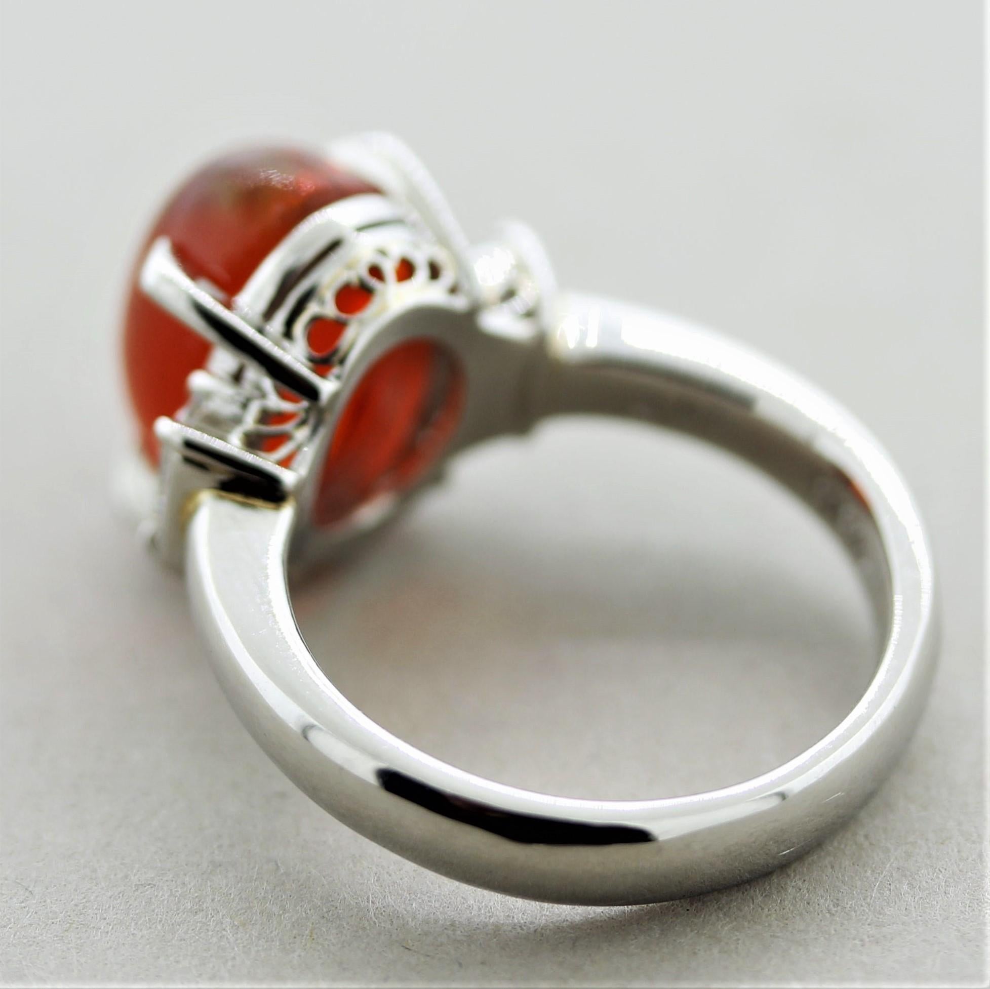 fire stone ring