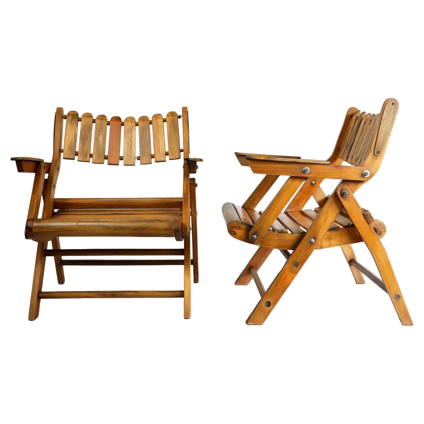Mexican Folding Armchairs