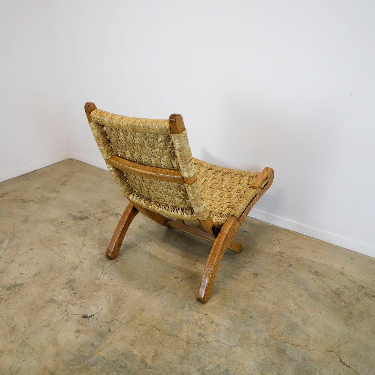 Mexican Folding Chair by Muebles Toluca In Good Condition For Sale In Mexico City, CDMX