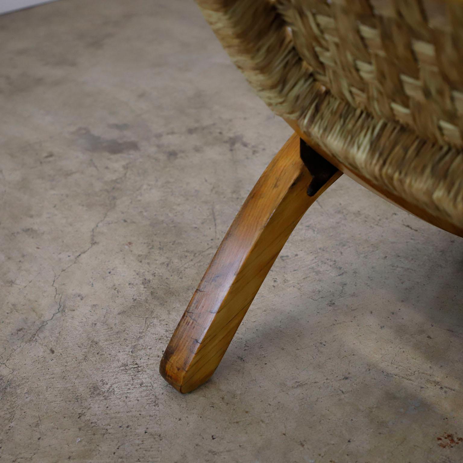 Mexican Folding Chair by Muebles Toluca In Good Condition For Sale In Mexico City, CDMX