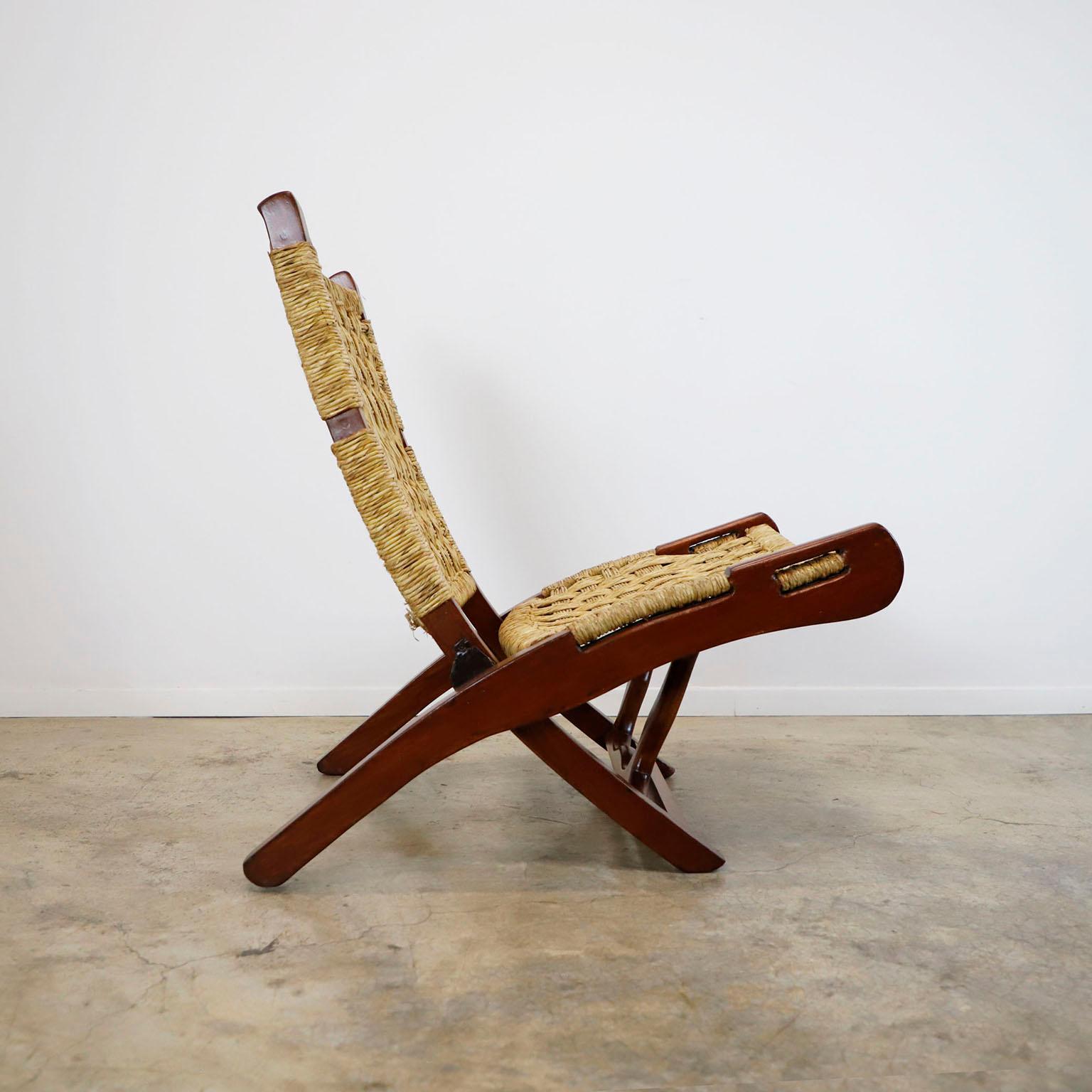 Mexican Folding Chair by Muebles Toluca In Good Condition For Sale In Mexico City, CDMX