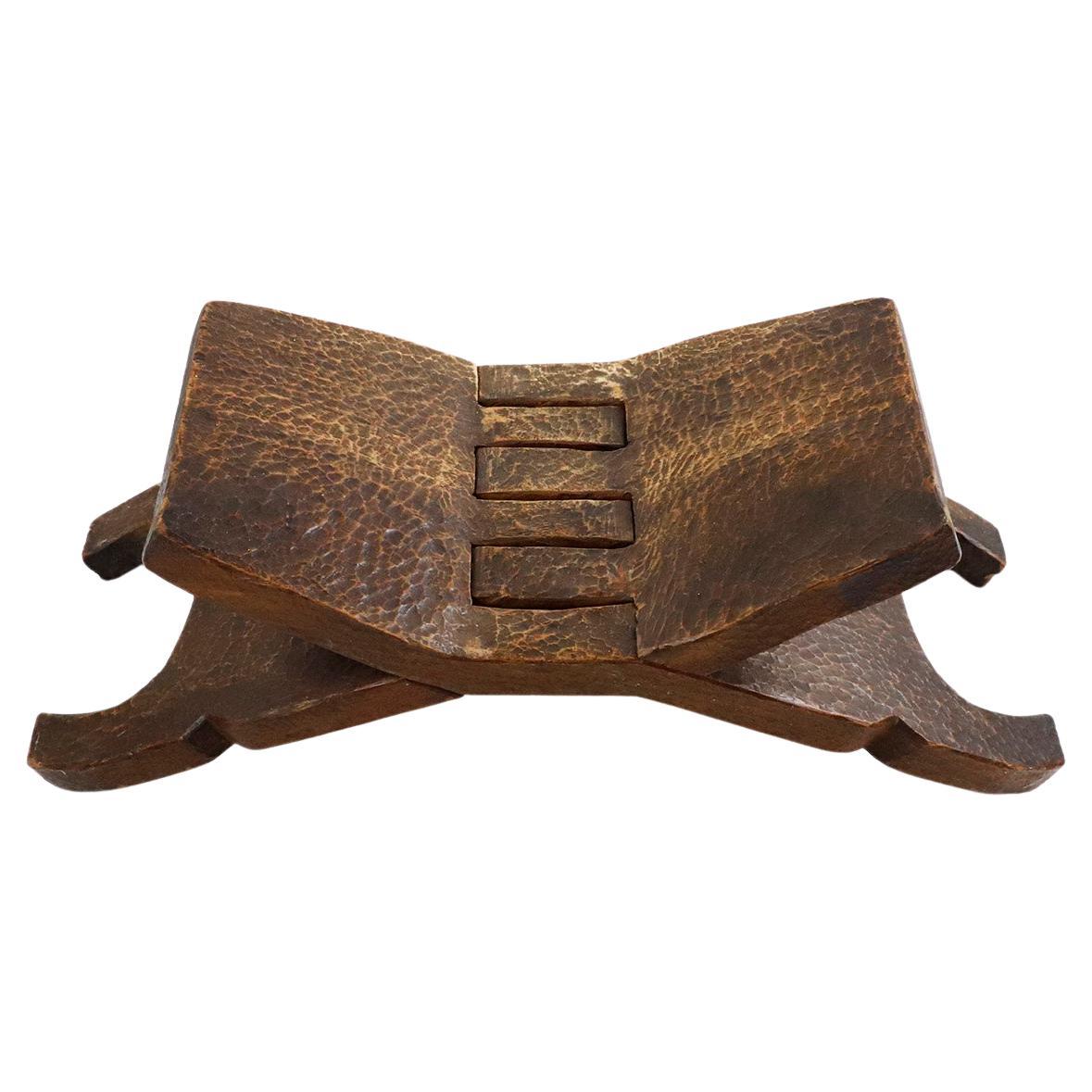 Mexican Folding Stool by Don Shoemaker
