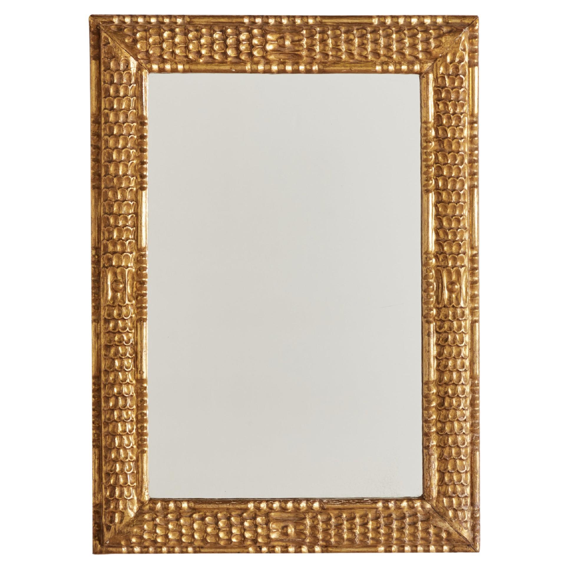 Mexican Gold Leaf Mirror