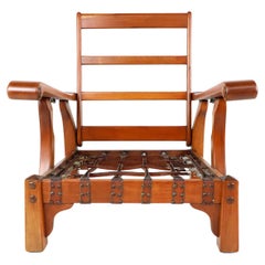 Mexican Hacienda Style Armchair  made in solid Mahogany