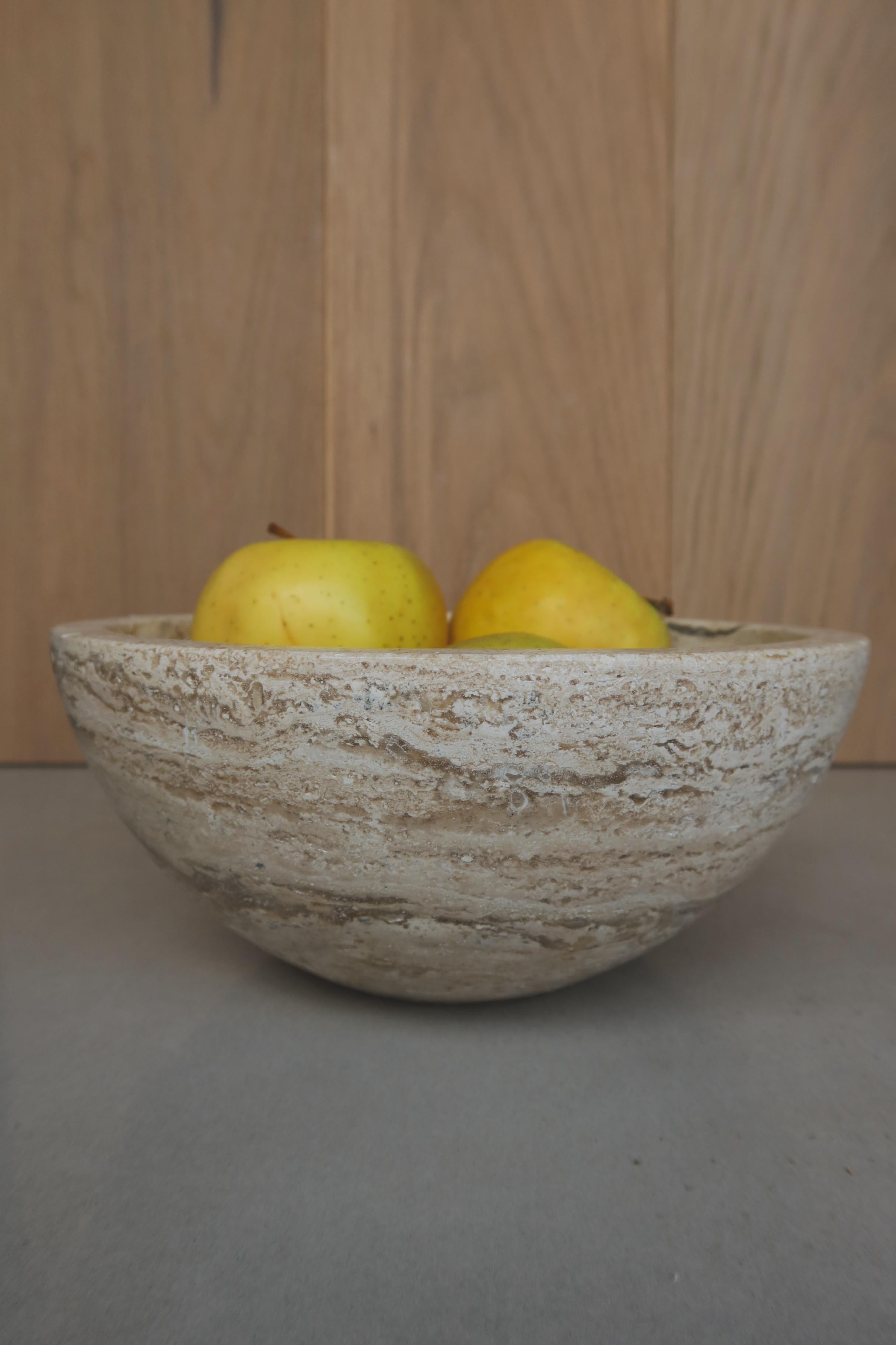 Mexican hand made marble small bowl For Sale 10