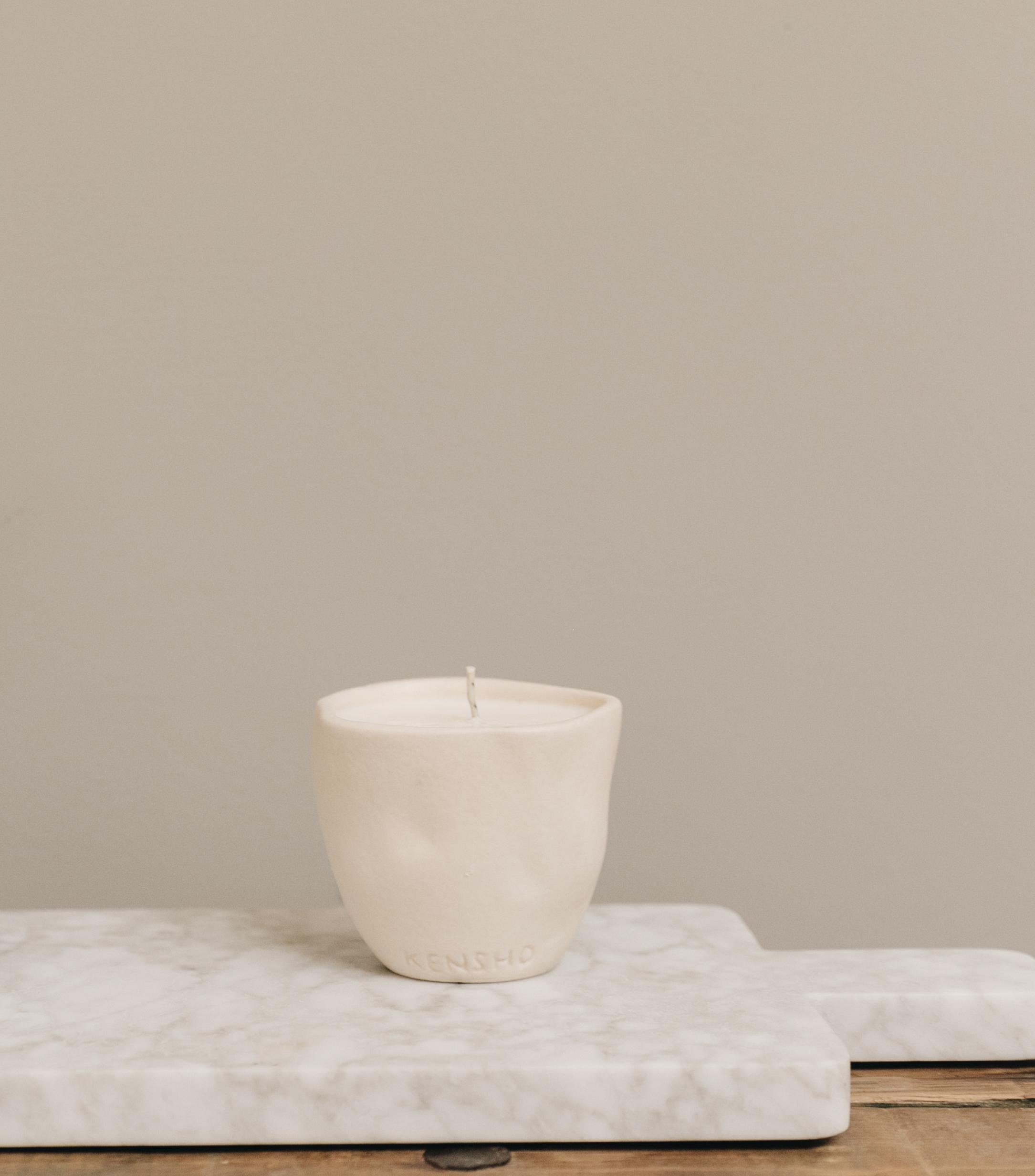 This Mexican Handmade Ceramic Soy Wax Candle is a beautifully crafted piece of art that combines traditional pottery techniques with modern eco-friendly materials. The candle is made from high-quality soy wax, which is a renewable and sustainable