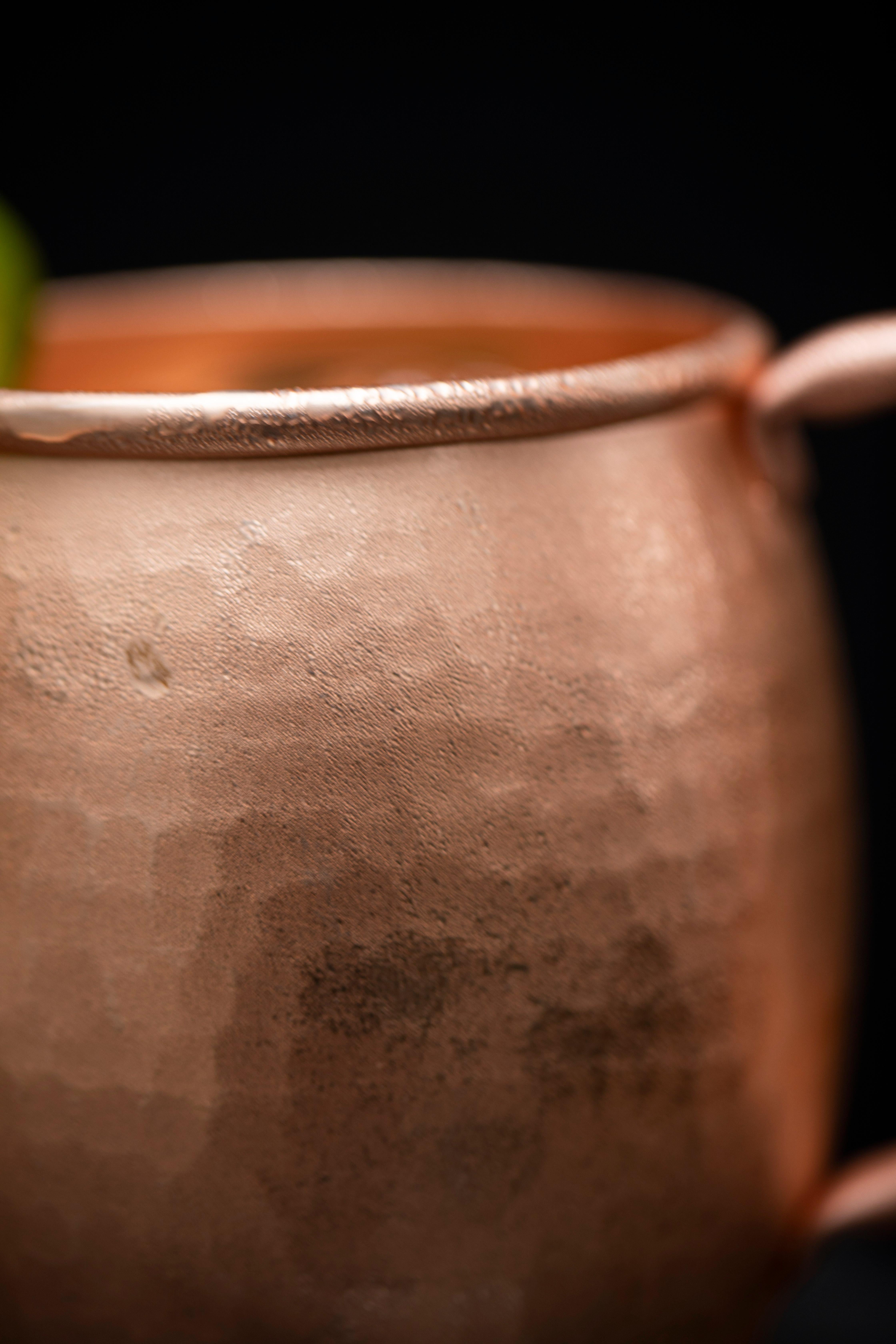 Mexican handmade Copper Moscow Mule Mugs For Sale 1