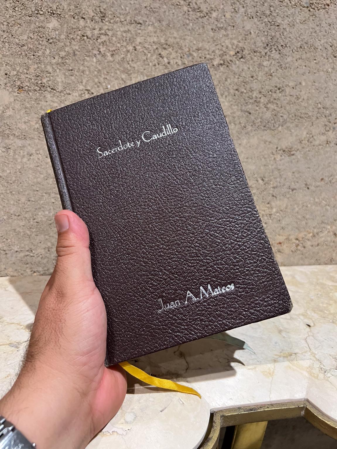 XX secolo Libro storico messicano Juan A. Mateos Sacerdote e leader Sacerdote e caudillo in vendita