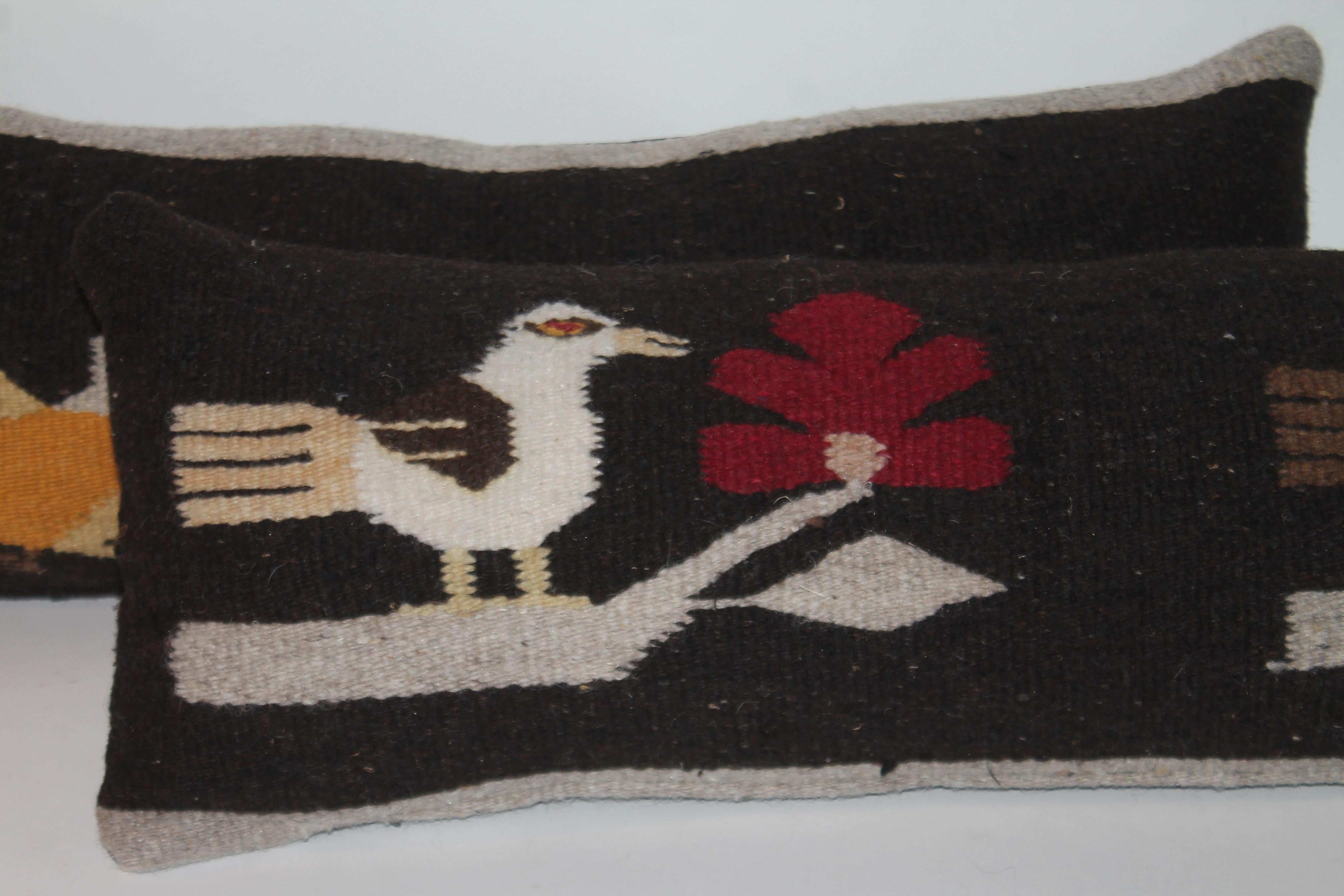 Adirondack Mexican / Indian Bird Weaving Pillows, 2