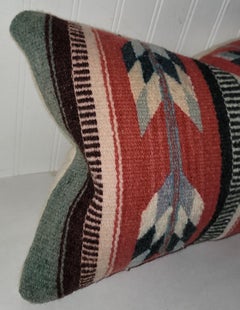 Mexican Indian Hand Woven Weaving Pillow