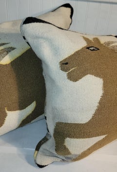 Mexican Indian Horse Weaving Pillows