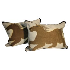 Mexican Indian Horse Weaving Pillows