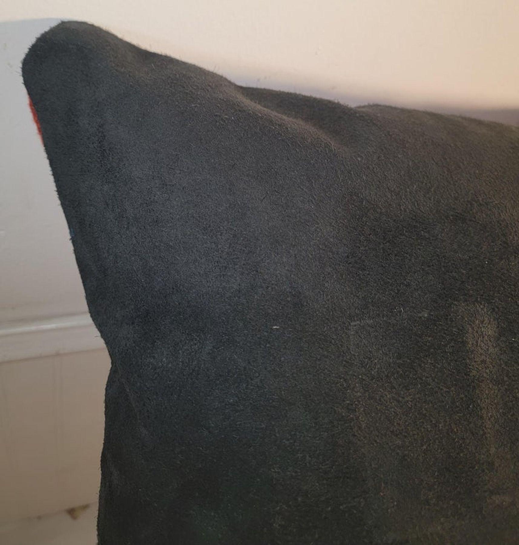 20ième siècle Oreiller en forme d'ours noir tissé par un Indien mexicain en vente