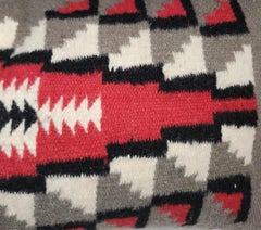Mexican Indian Weaving Bolster Pillow