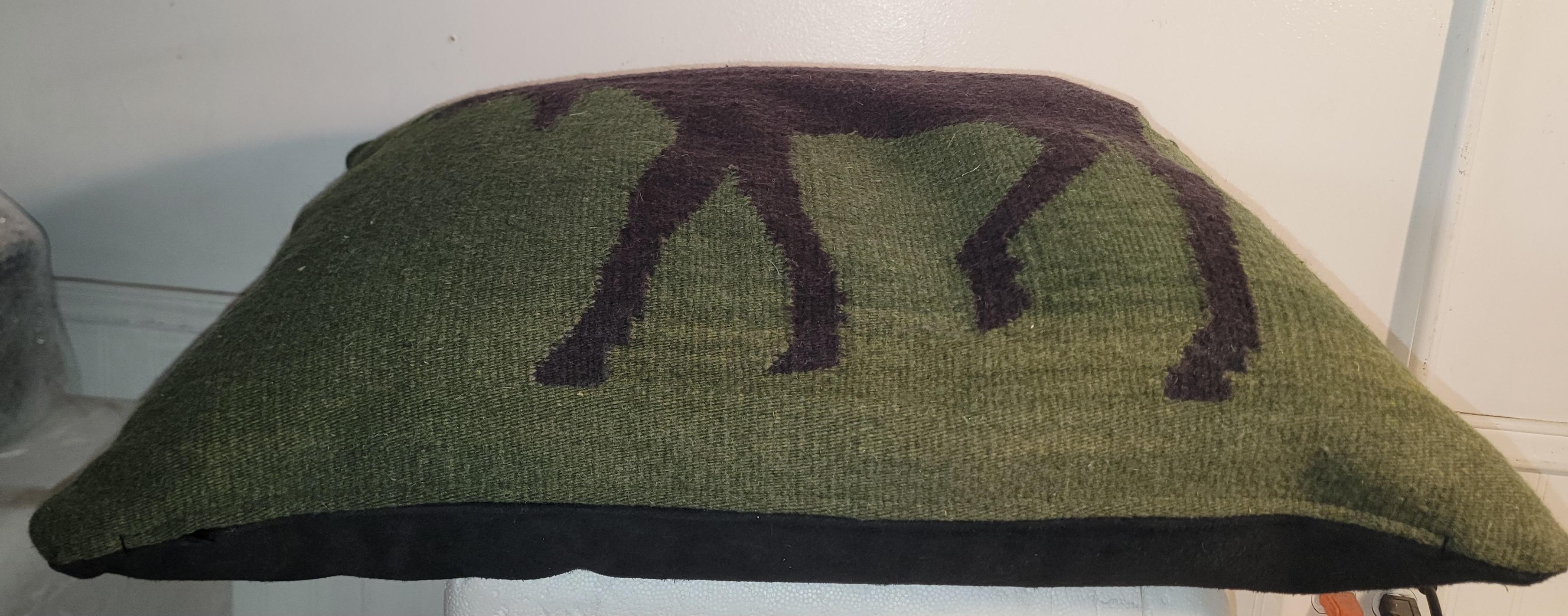 Adirondack Mexican Indian Weaving Bolster Pillow 