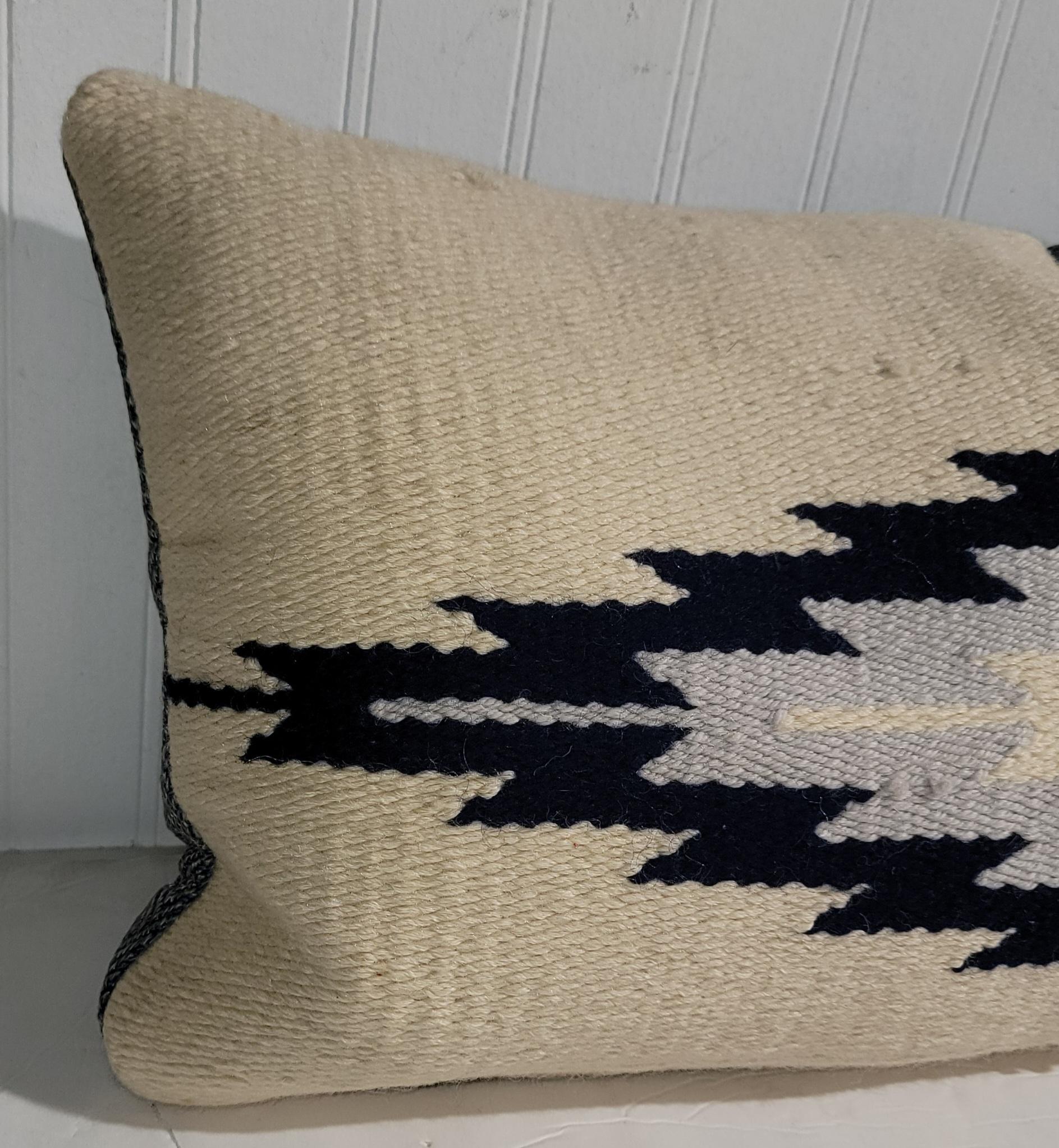 Tejido Mexican Indian Ojo Deslumbrante Bolster Estadounidense en venta