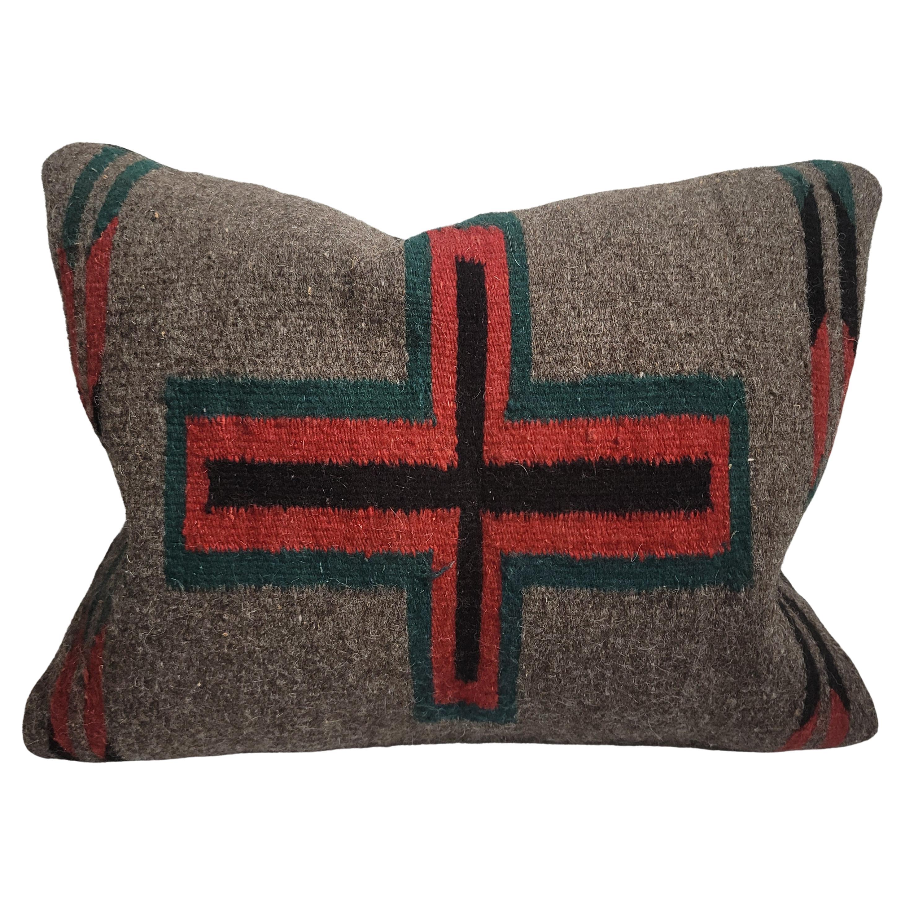 Mexican Indian Weaving Pillow