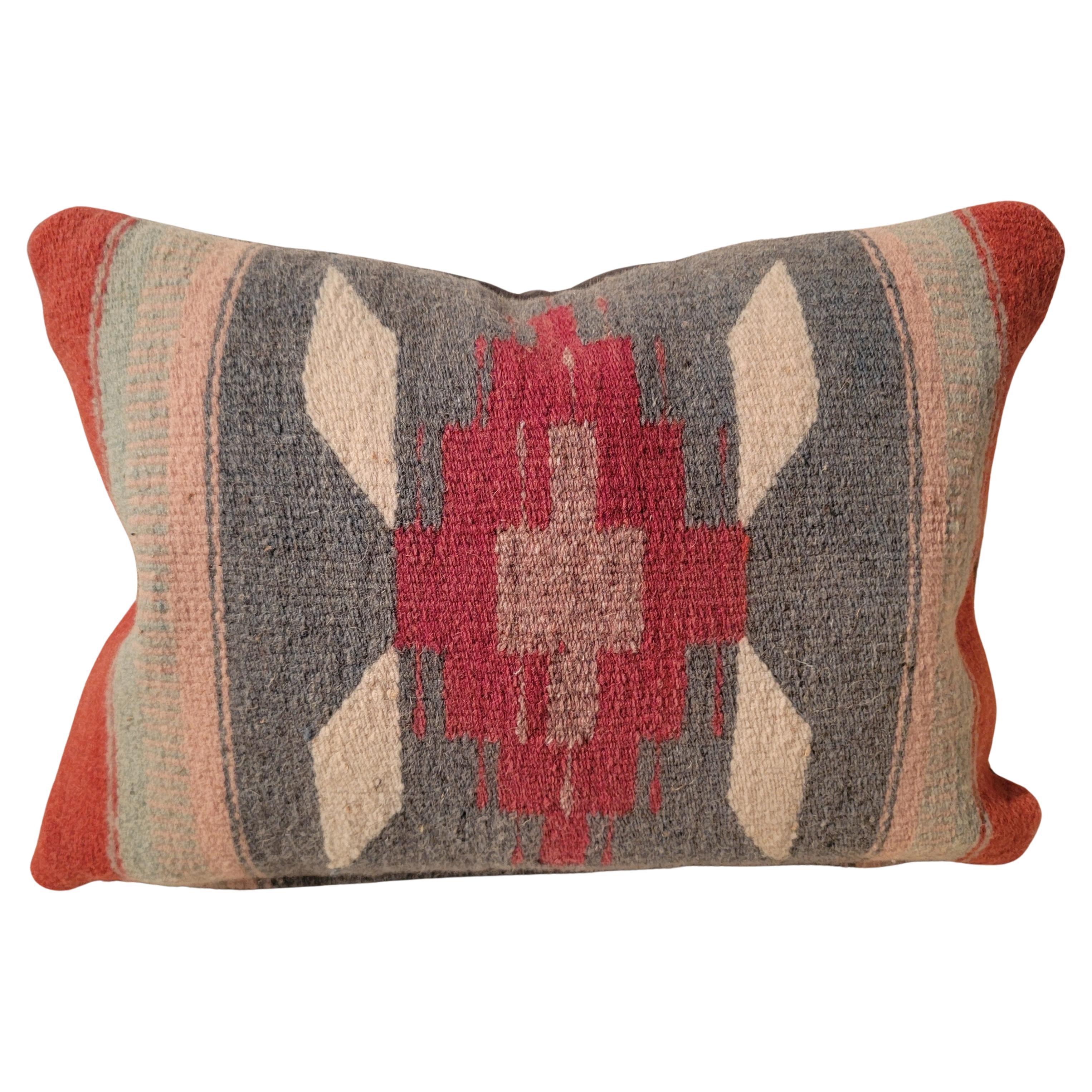 Mexican Indian Weaving Pillow