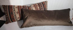 Mexican Indian weaving pillows with Mohair backing