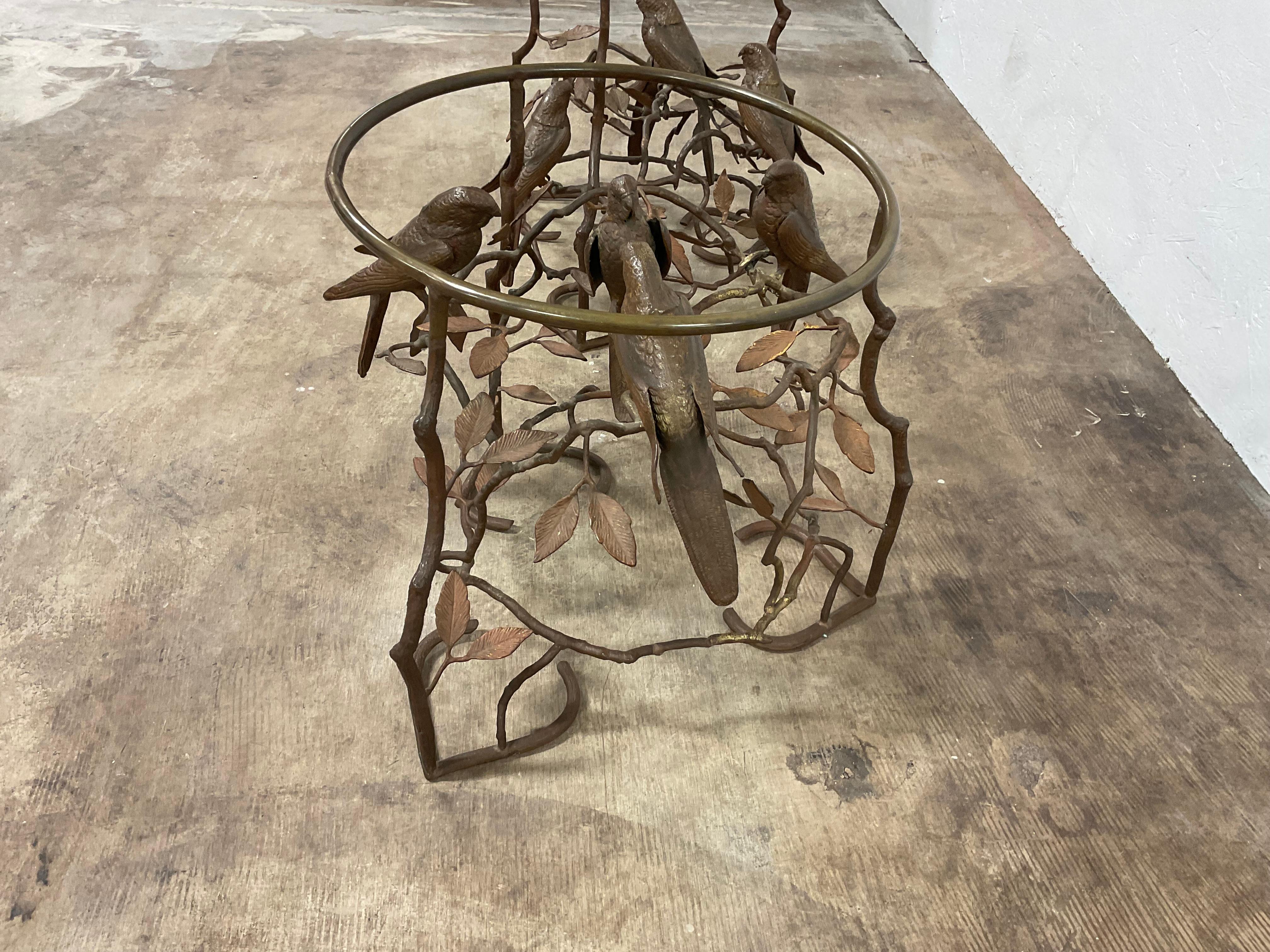 Mexican Mid Century Brass Tables in the style of Giacometti 12