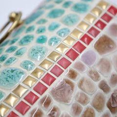 Glacière/seau à glace mexicain du milieu du siècle