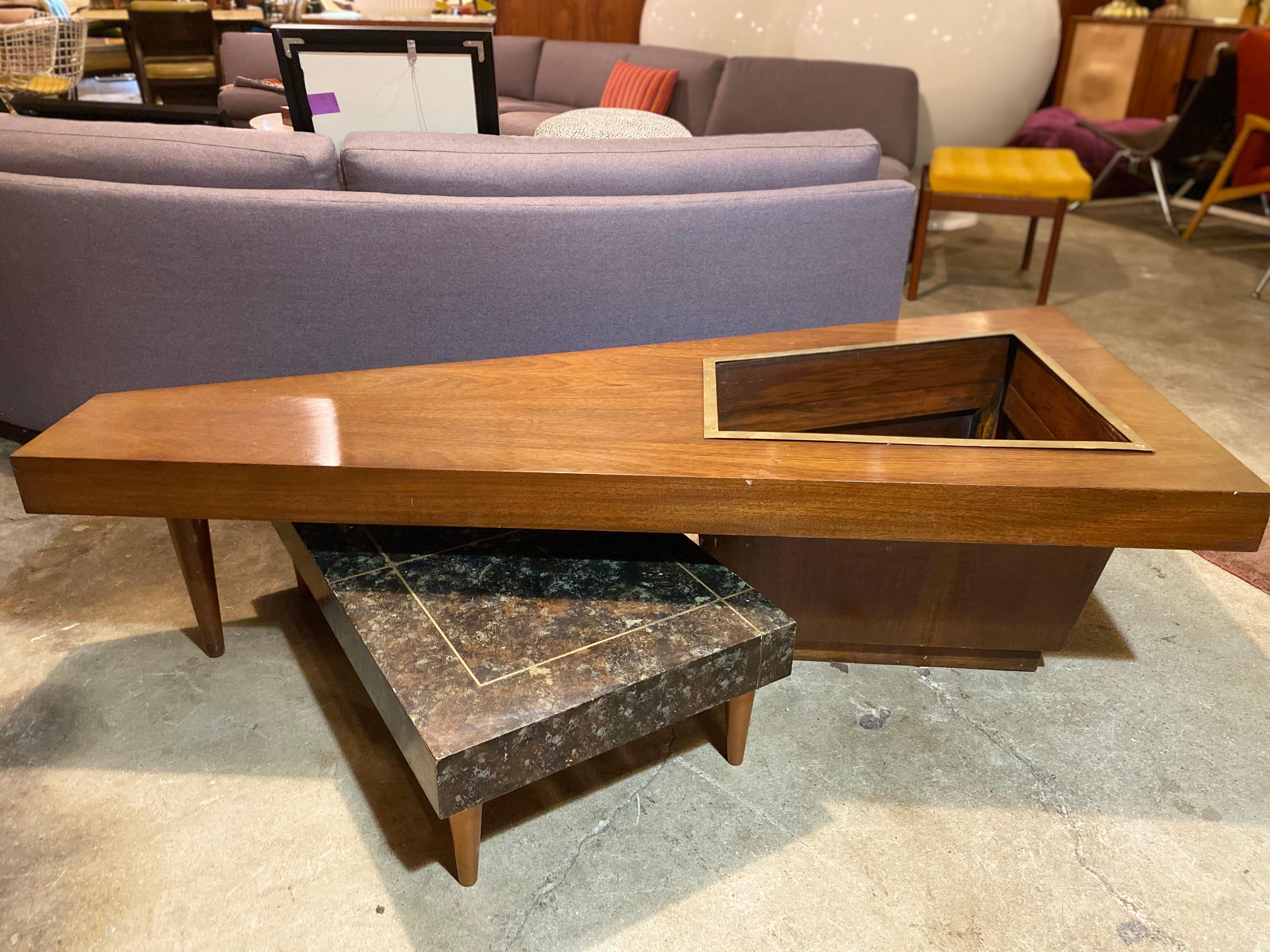 Mexican Mid-Century Eugenio Escudero Sculptural Coffee Table 1