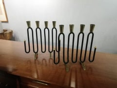 Mexican Mid-Century Modern Pair of Candleholders in the Style of Jean Royère