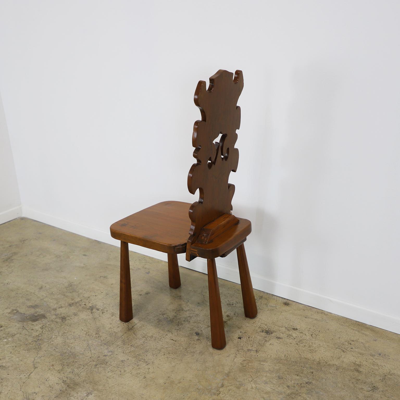 Mid-20th Century Mexican Mid-Century Modernist Don Shoemaker Chair For Sale