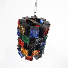 Mexican Mid-Century Modernist Feders Pendant Light