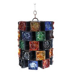 Mexican Mid-Century Modernist Feders Pendant Light