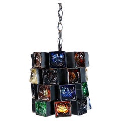 Mexican Mid-Century Modernist Feders Pendant Light