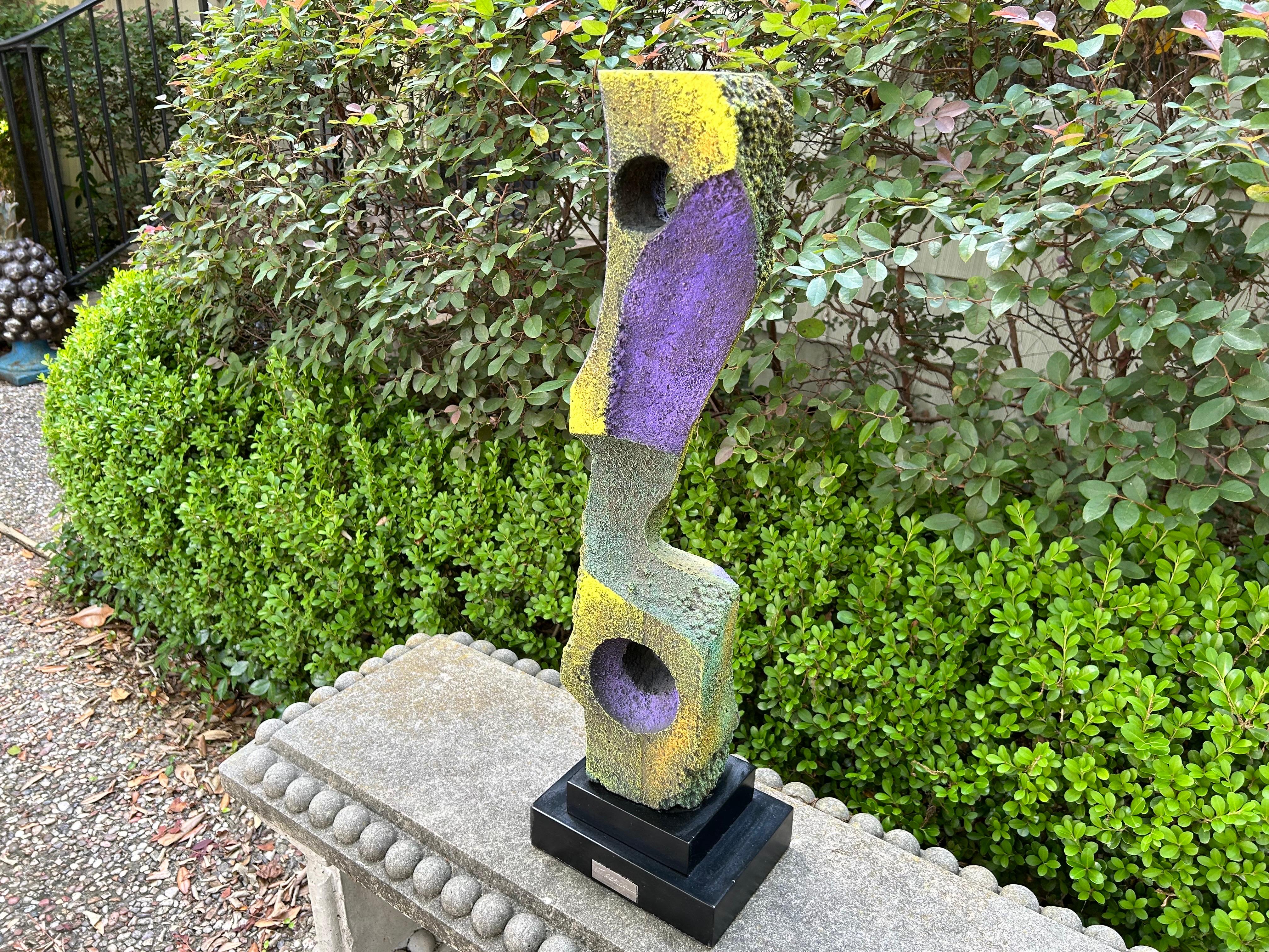 Abstrakte mexikanische moderne abstrakte Skulptur (Moderne der Mitte des Jahrhunderts) im Angebot