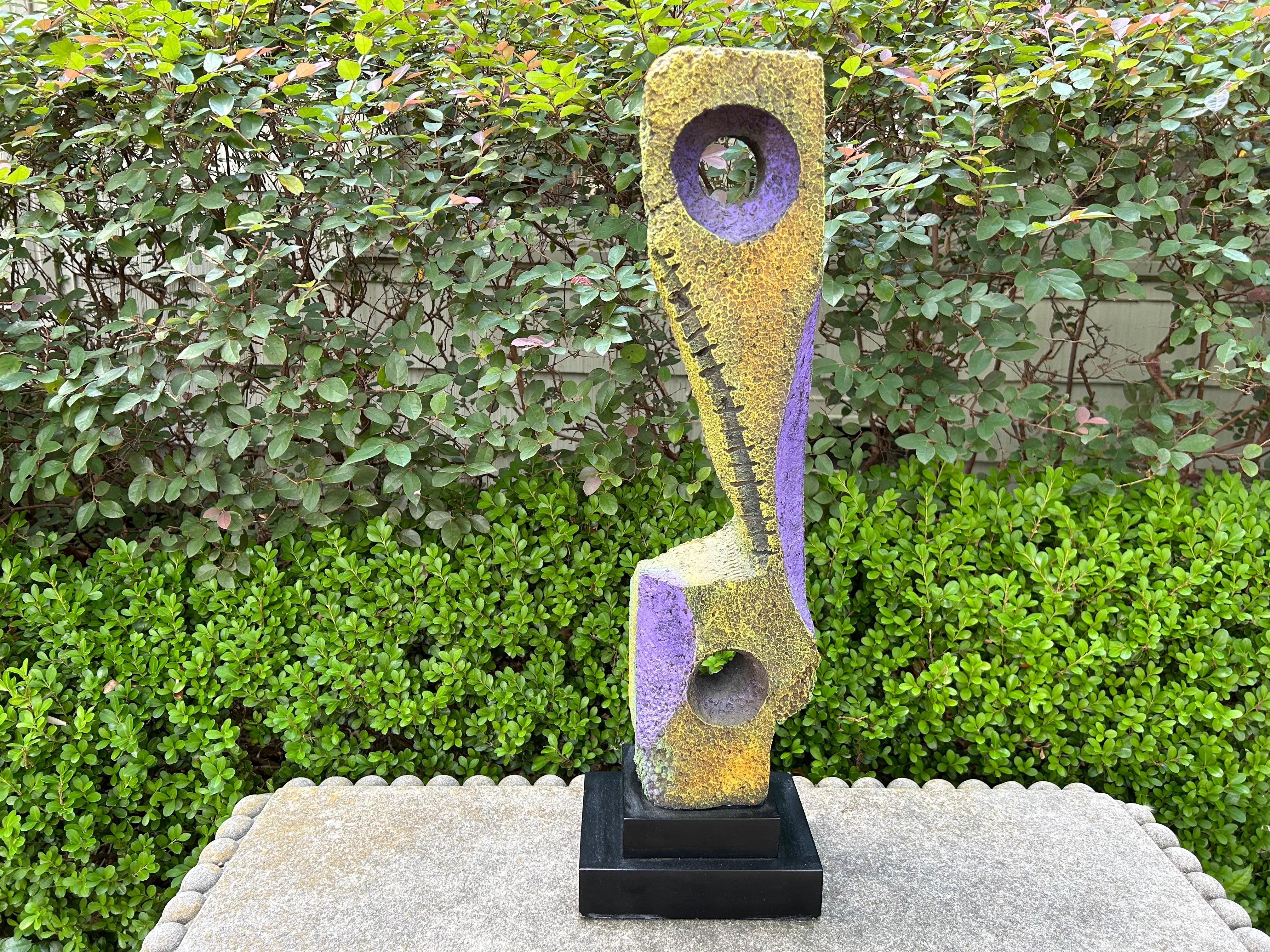 Abstrakte mexikanische moderne abstrakte Skulptur im Zustand „Gut“ im Angebot in Houston, TX