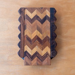 Mexican Modern Don Shoemaker Inlaid Trinket Jewelry Box