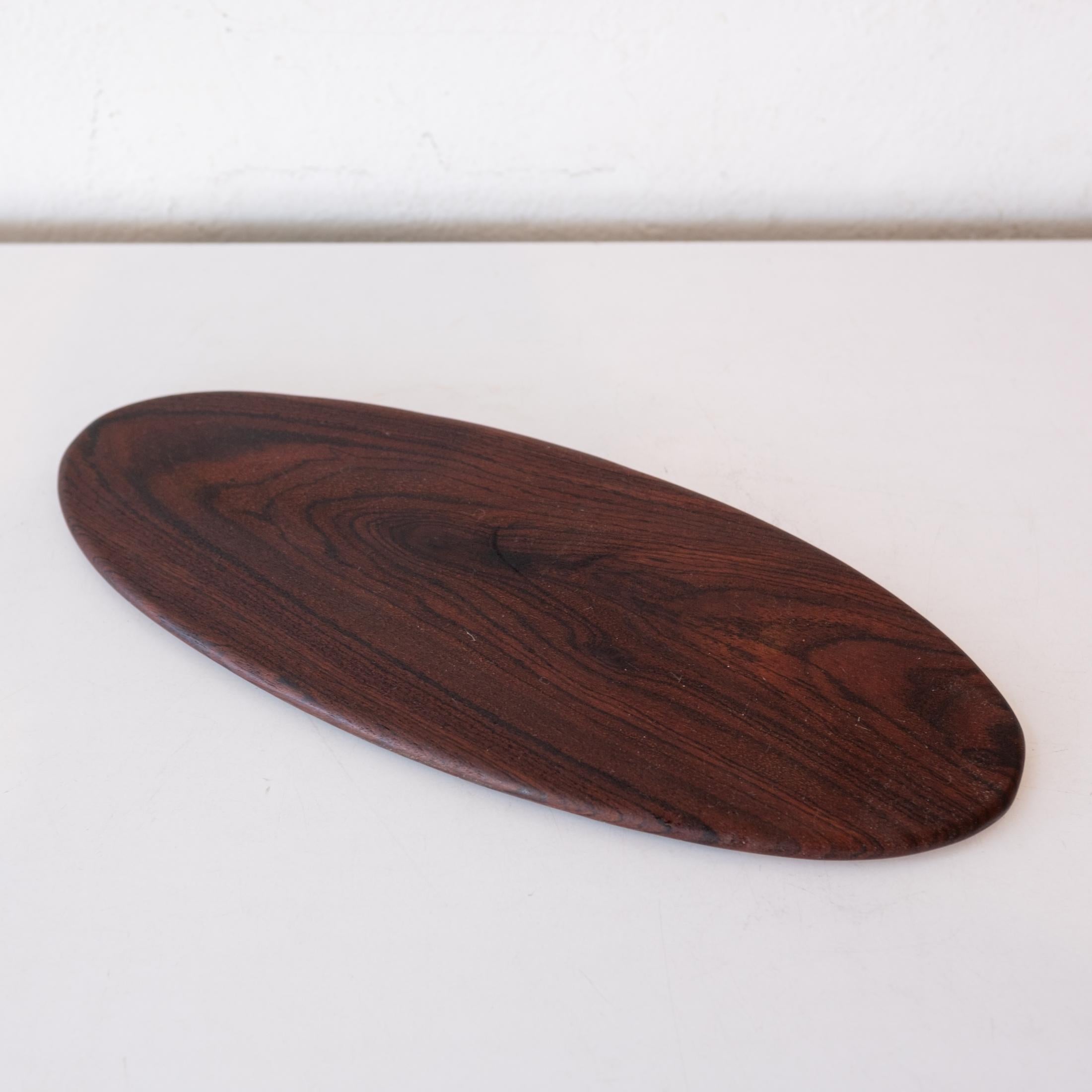 Mexican Modern Don Shoemaker Wood Cutting Board In Good Condition In San Diego, CA