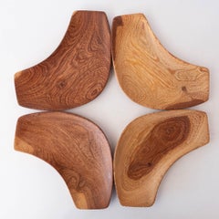 Mexican Modern Don Shoemaker Wood Trays