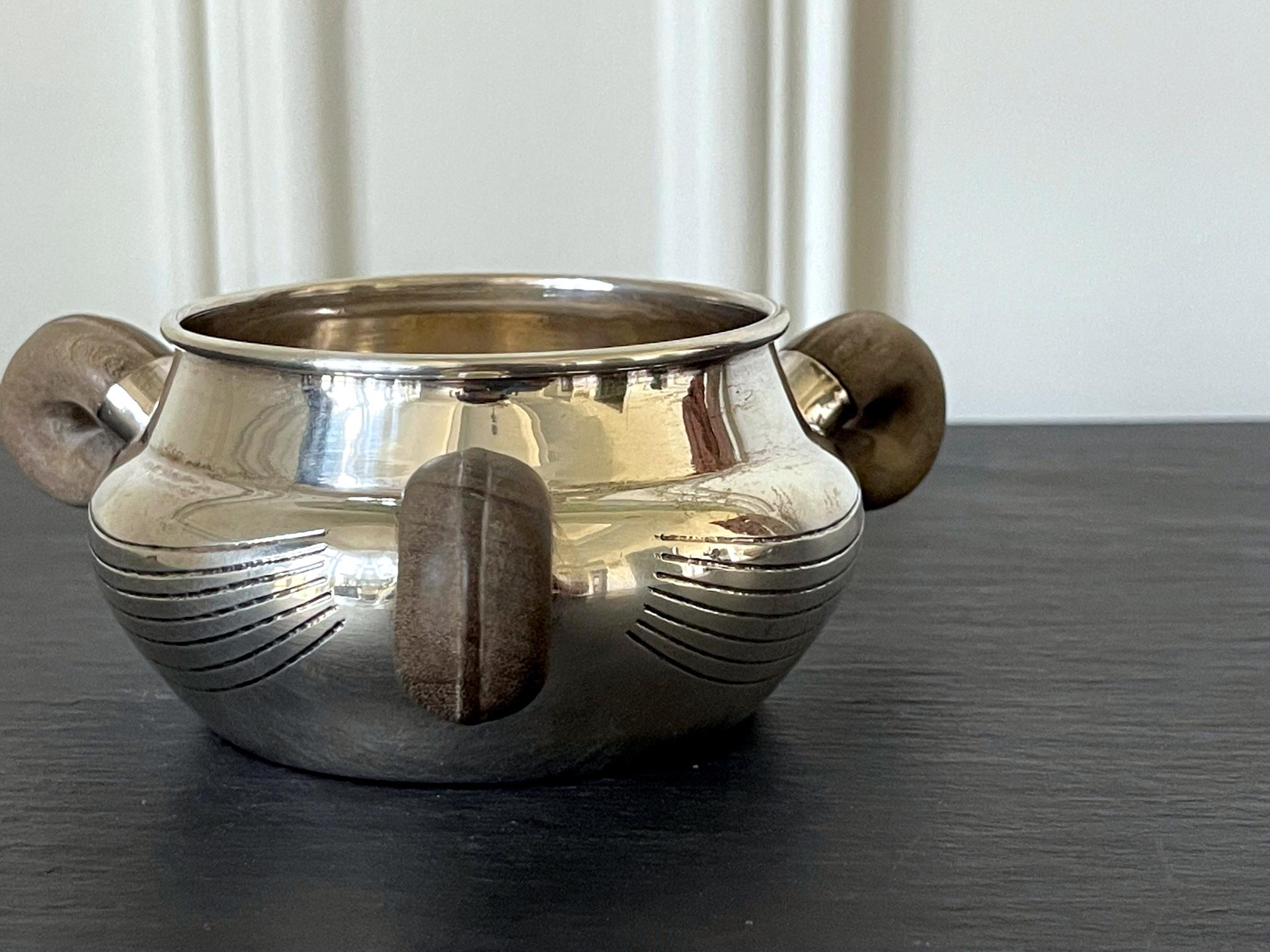 Mid-20th Century Mexican Modern Sterling Silver Bowl William Spratling