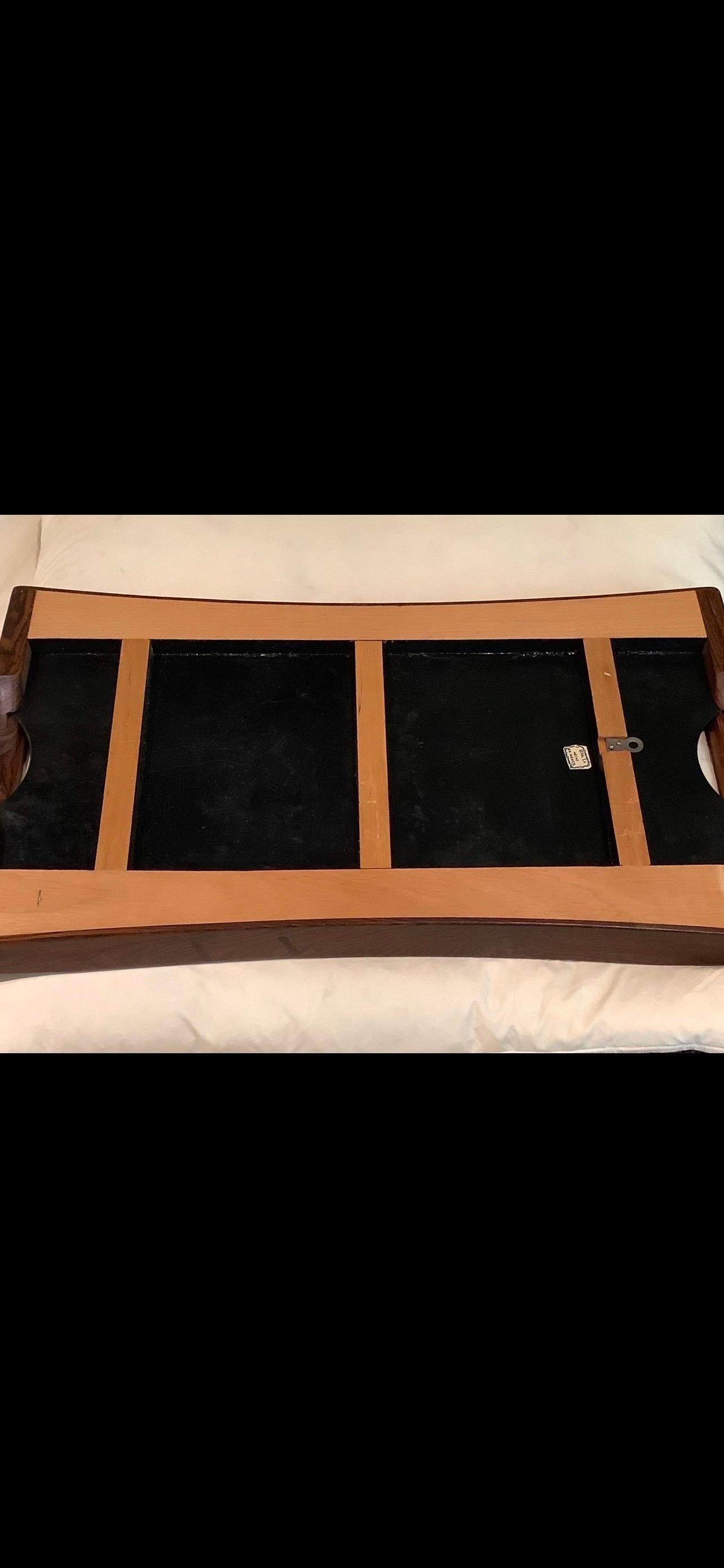 Organic Modern Mexican Modern Wood Tray By Don S. Shoemaker For Sale