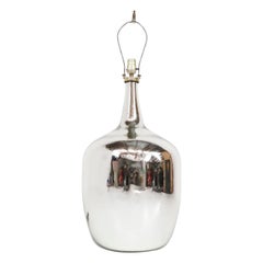 Lampada da tavolo in vetro di mercurio del modernismo messicano