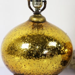 Mexican Modernism Mercury Glass Table Lamps