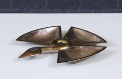 Mexican Modernist Abstract Bird Tray by Los Castillos