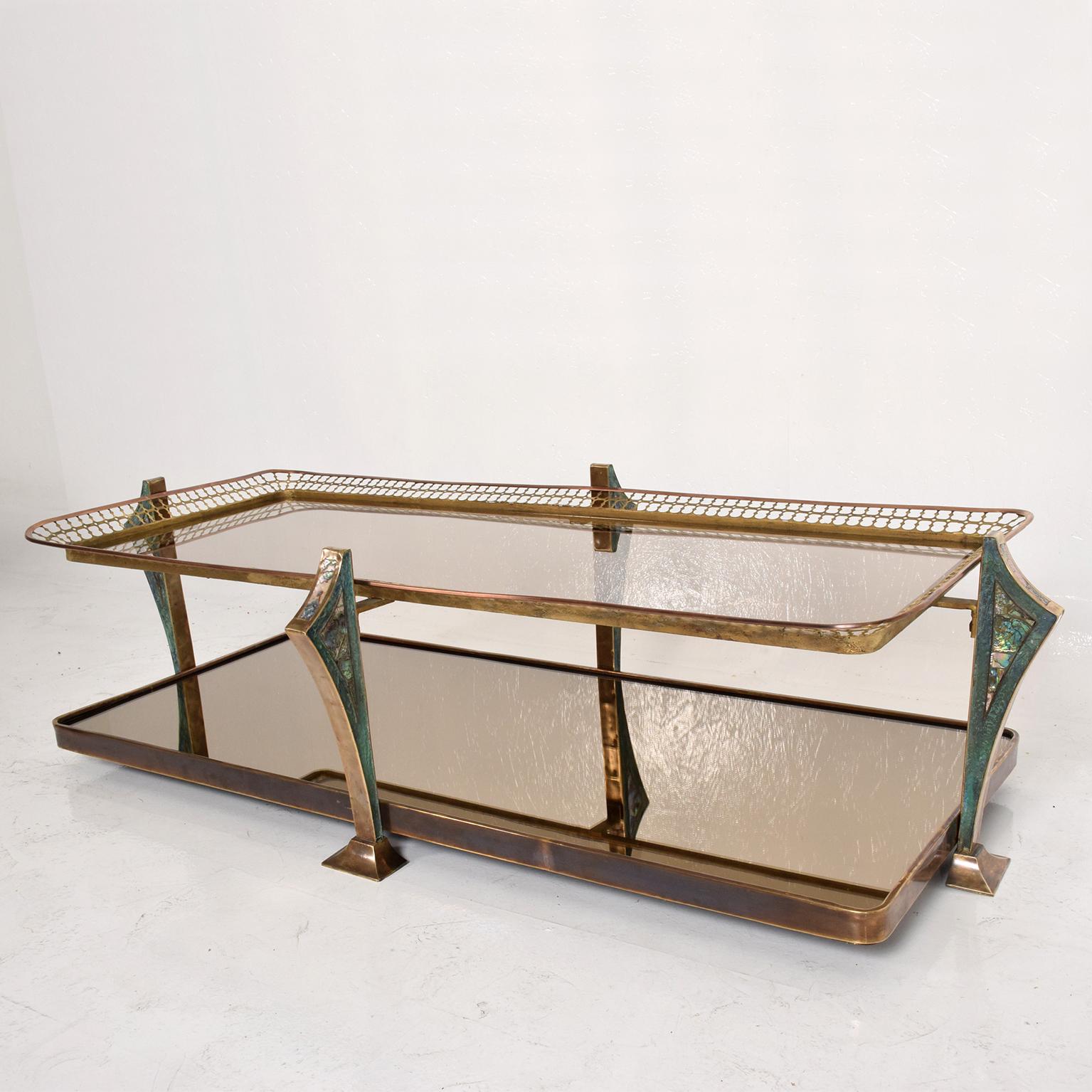 Mexican modernist coffee table after Pepe Mendoza.