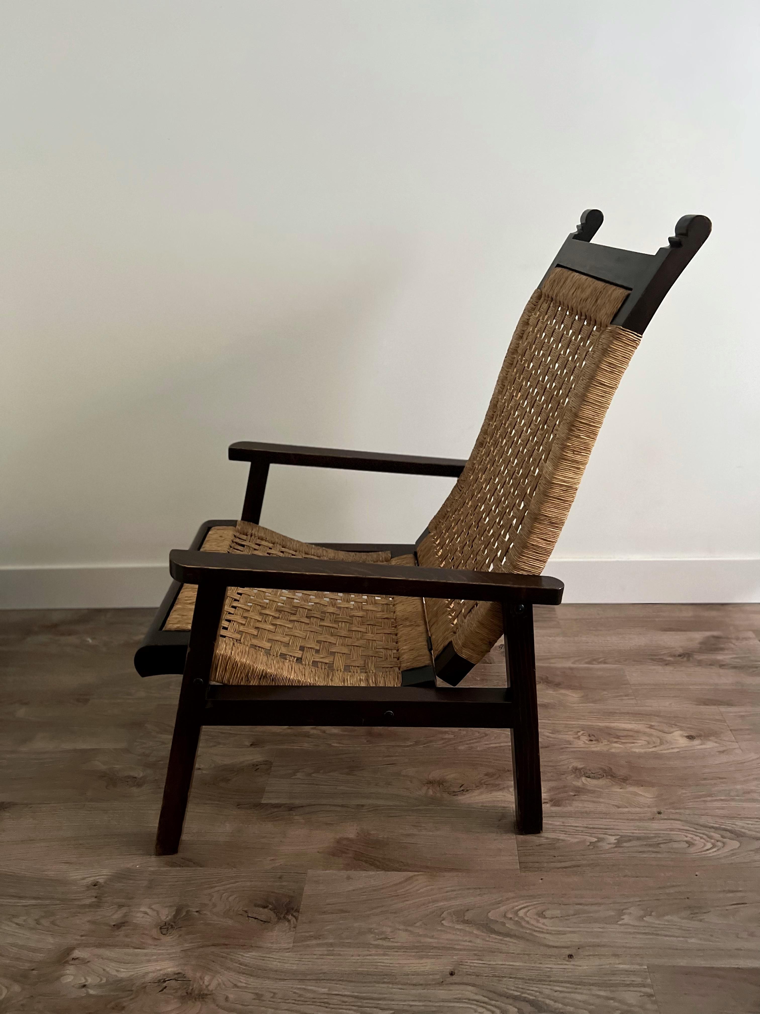 Late 20th Century Mexican Modernist Lounge Chair