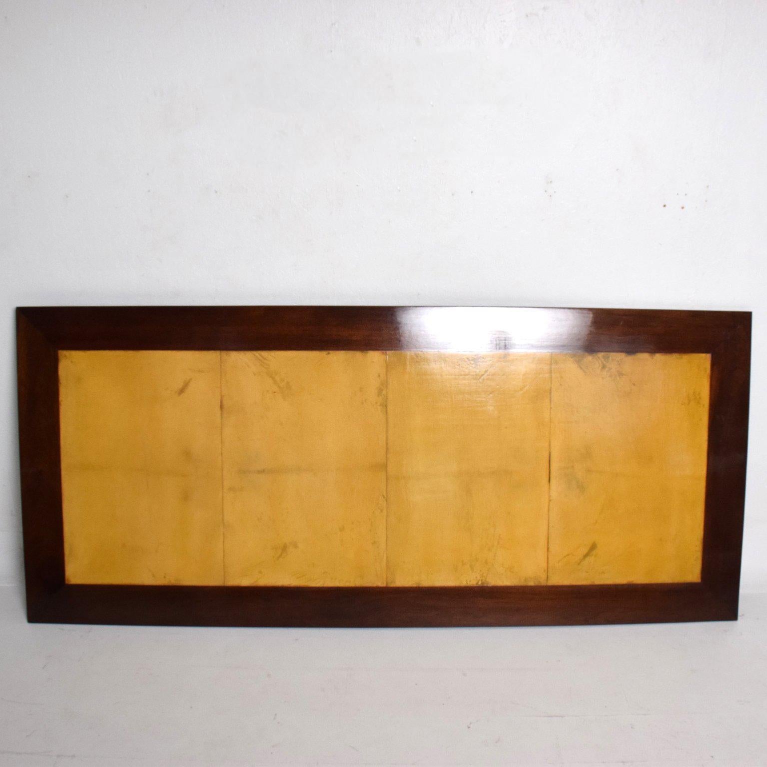 Mexican Modernist Mahogany Goatskin Dining Table Arturo Pani Attributed 1