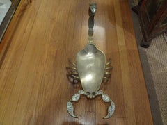 Mexikanische modernistische Schale aus gemischtem Metall und Abalone-Skorpion