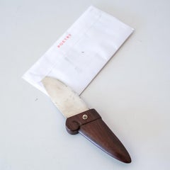 Mexican Modernist Silver and Rosewood Letter Opener