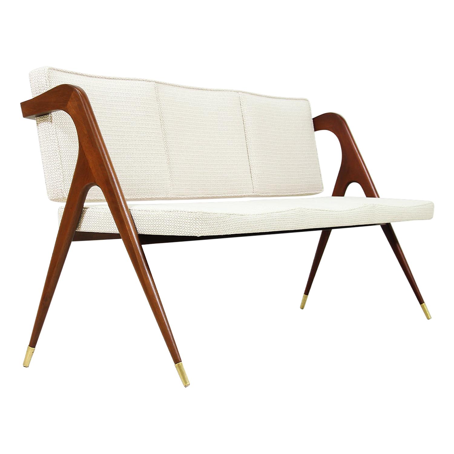 Mexikanisches modernistisches Sofa von Eugenio Escudero