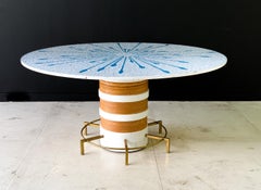 Mexican Mosaic Dining Table by Genaro Alvarez