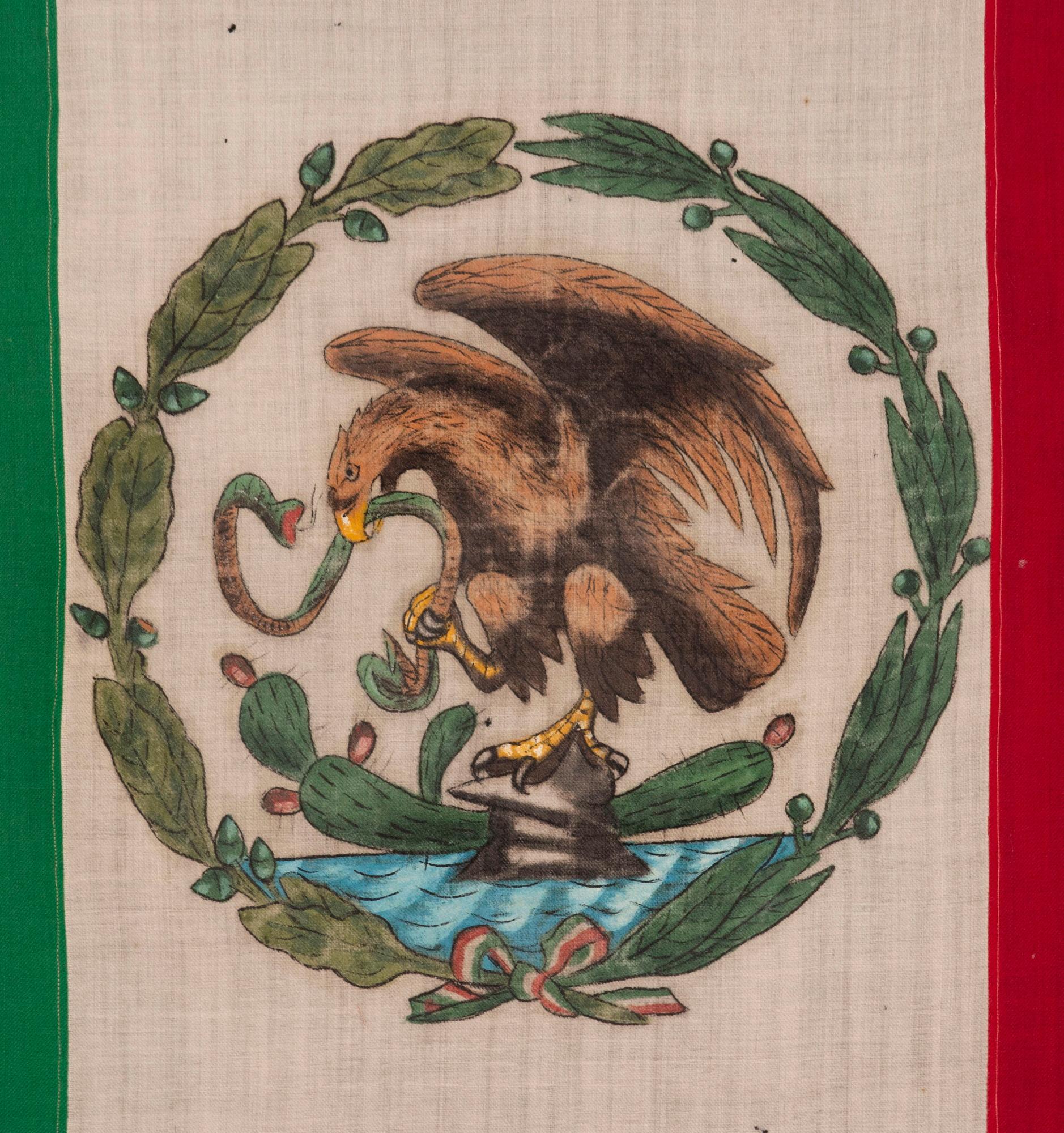 drapeau mexique signification